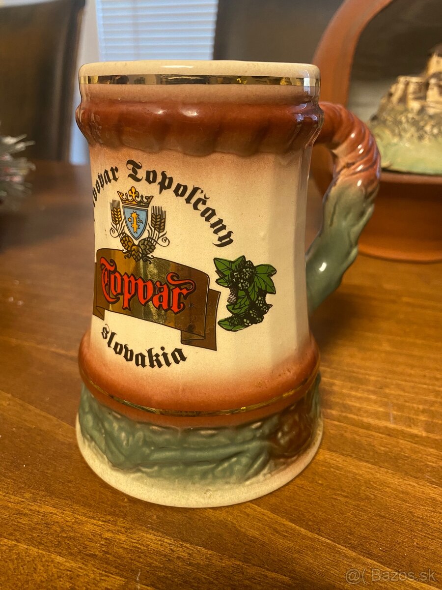 Keramické poháre,korbel,pivový krígel - 3