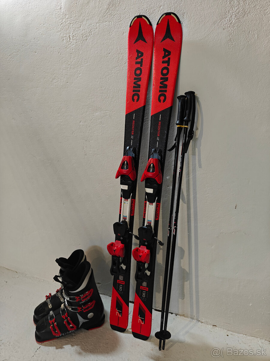 LYŽE ATOMIC REDSTER J2 130CM + LYŽIARKY ATOMIC 40EUR - 3