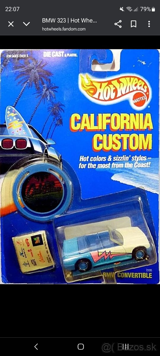 Koupím Hotwheels BMW E30 - 3