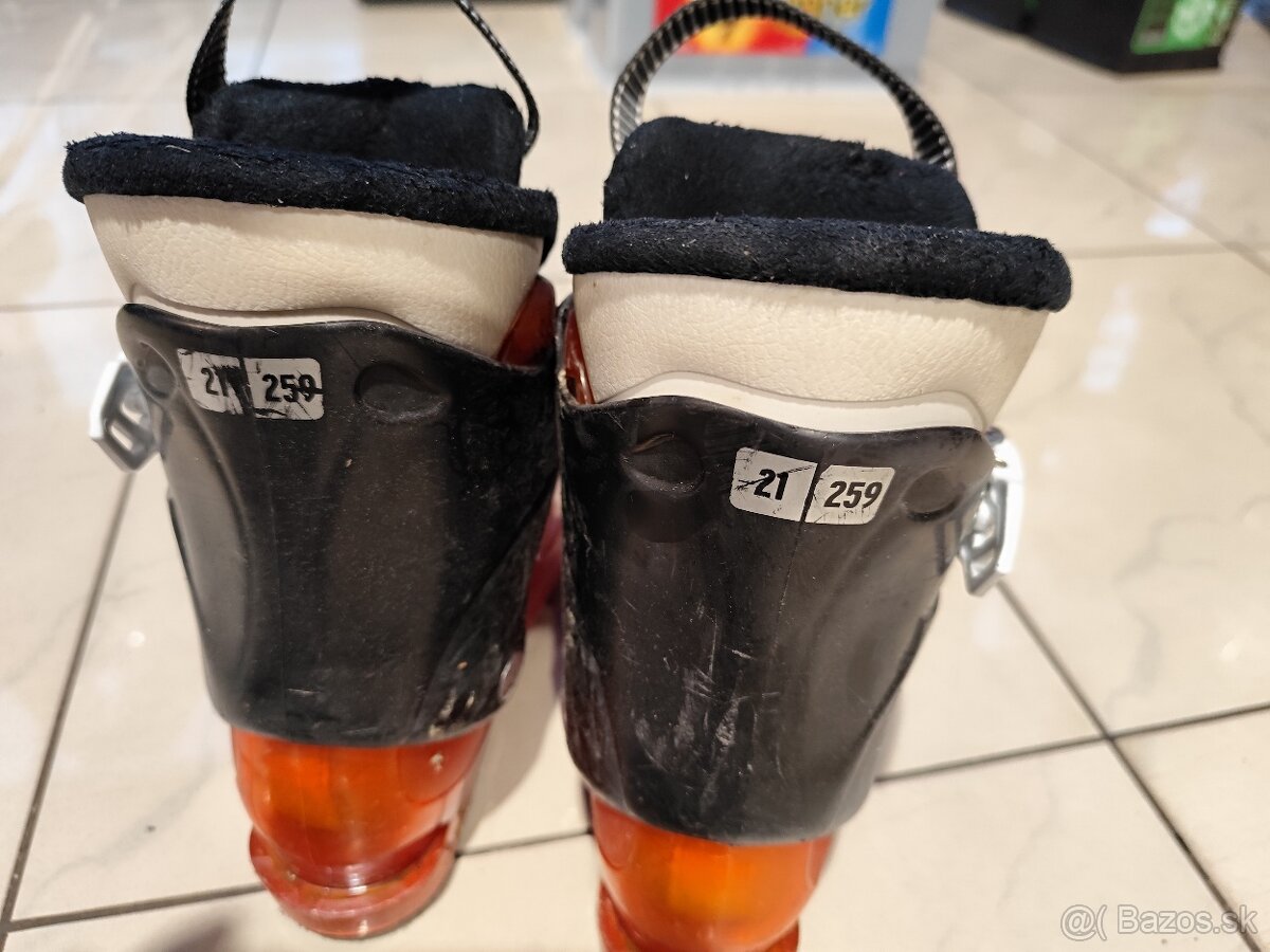 Lyže, lyžiarky,palice. 2x set - 3