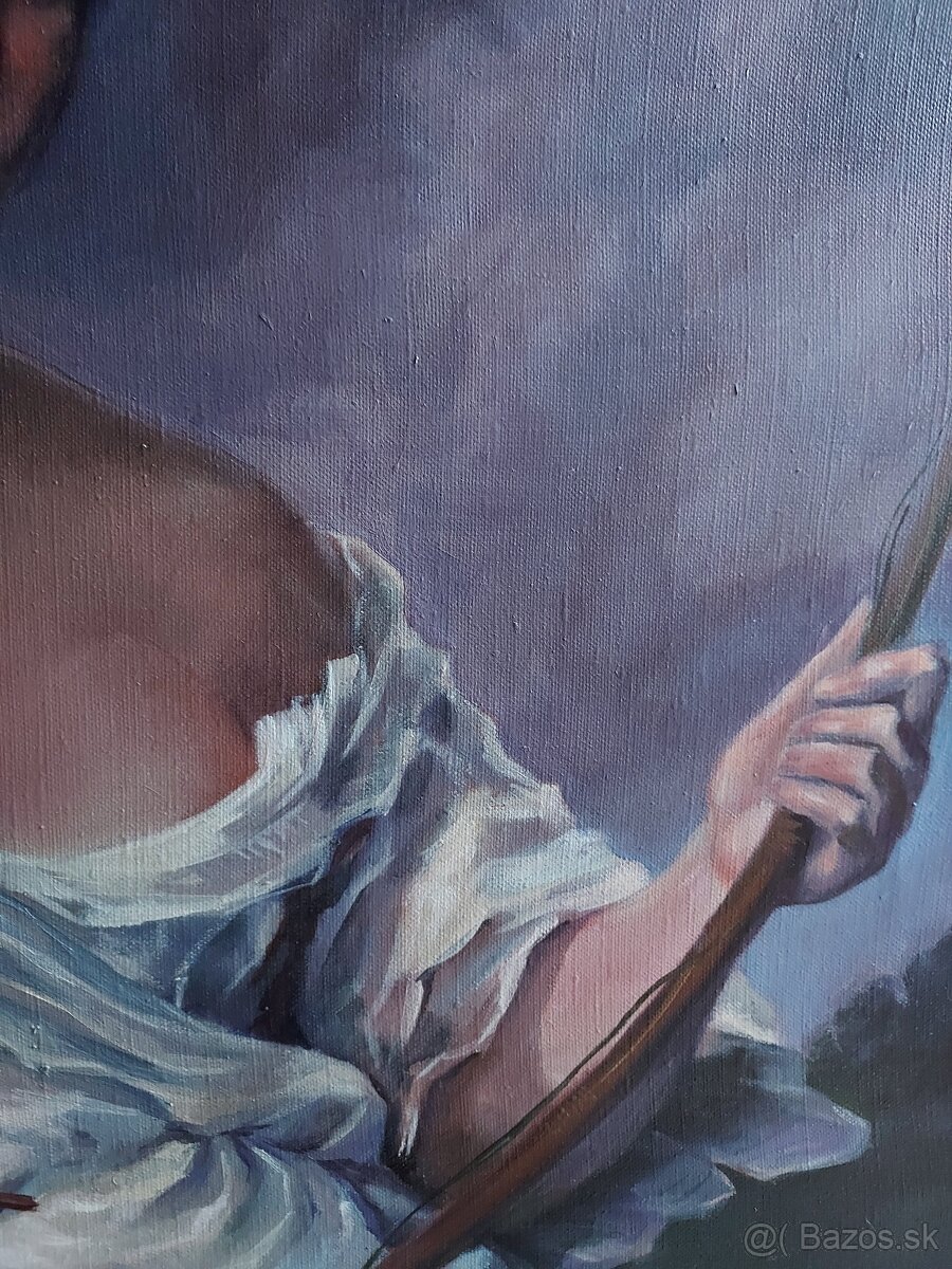 PREDÁM KRASNU OLEJOMAĽBU BOHYNE DIANY - 3