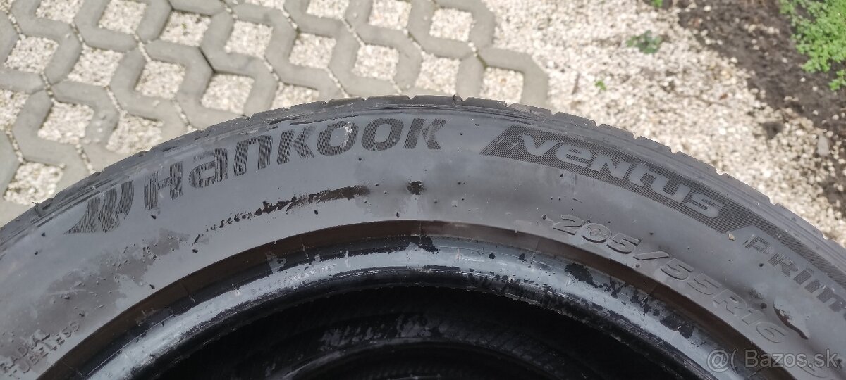 Hankook ventus 205/55r16 letné - 3