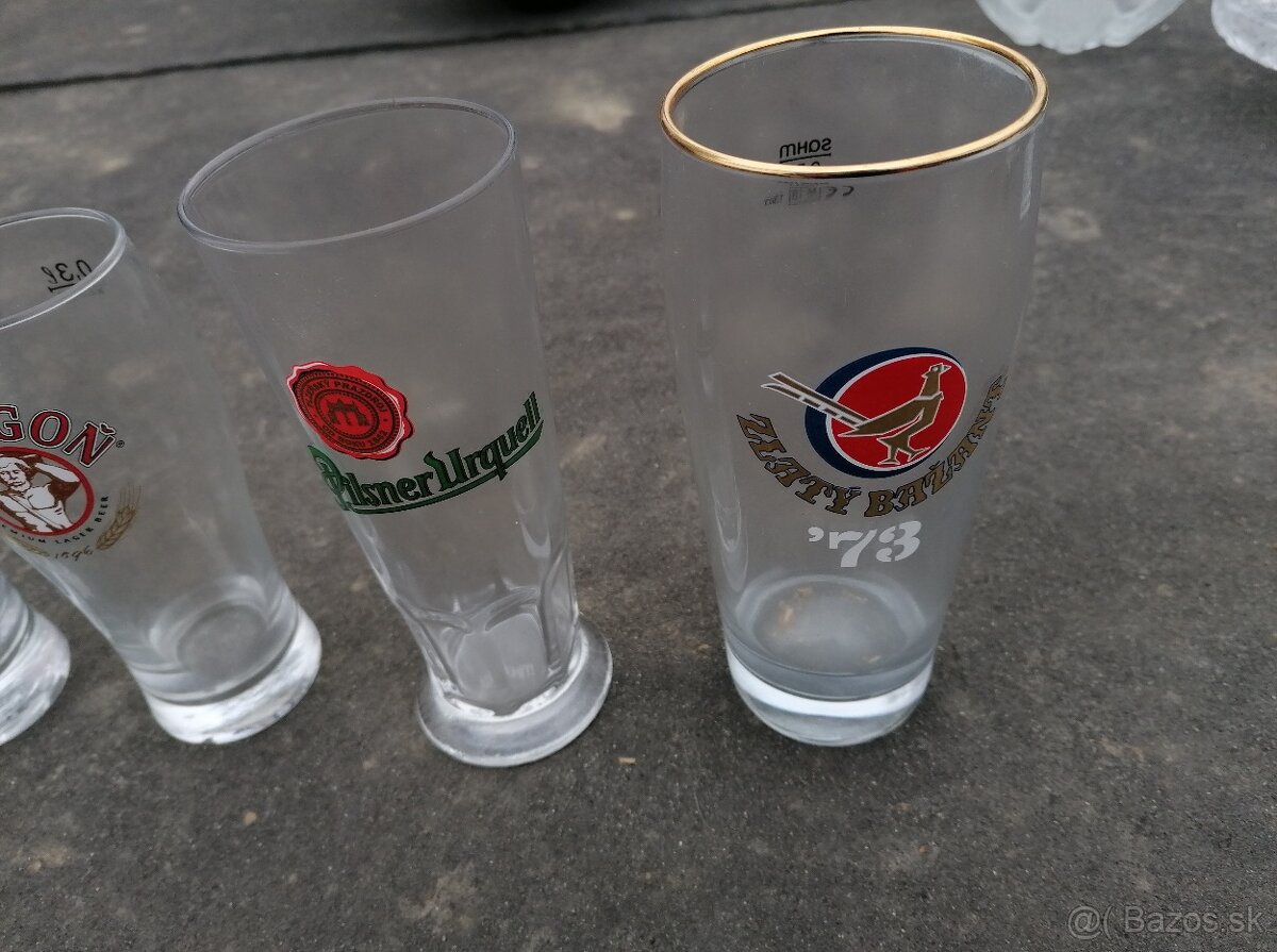 Predám sklenené poháre - 3