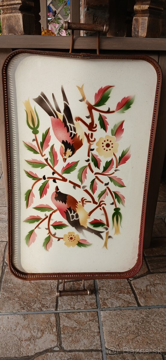 Starožitný podnos,tácka - 3