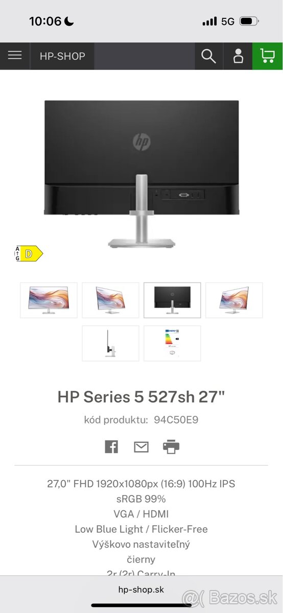 HP SERIES 5 monitor - 3