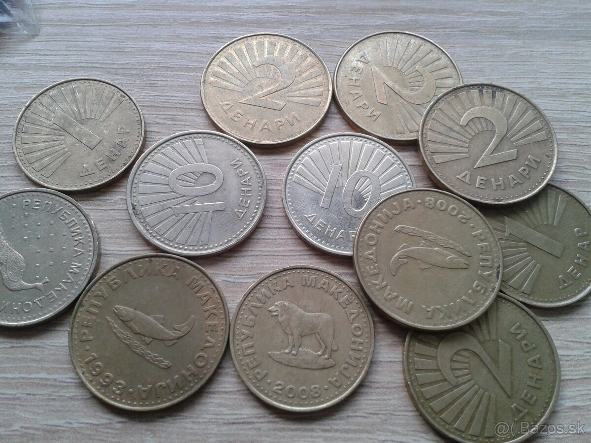 Staré mince mix - 3