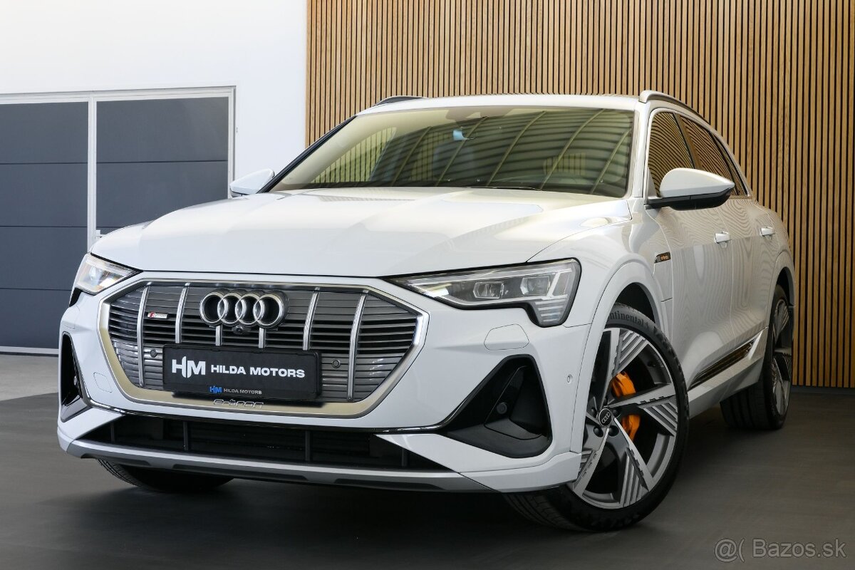 Audi e-tron 55 300kW S-line Matrix ACC B&O Pano HUD ZÁRUKA