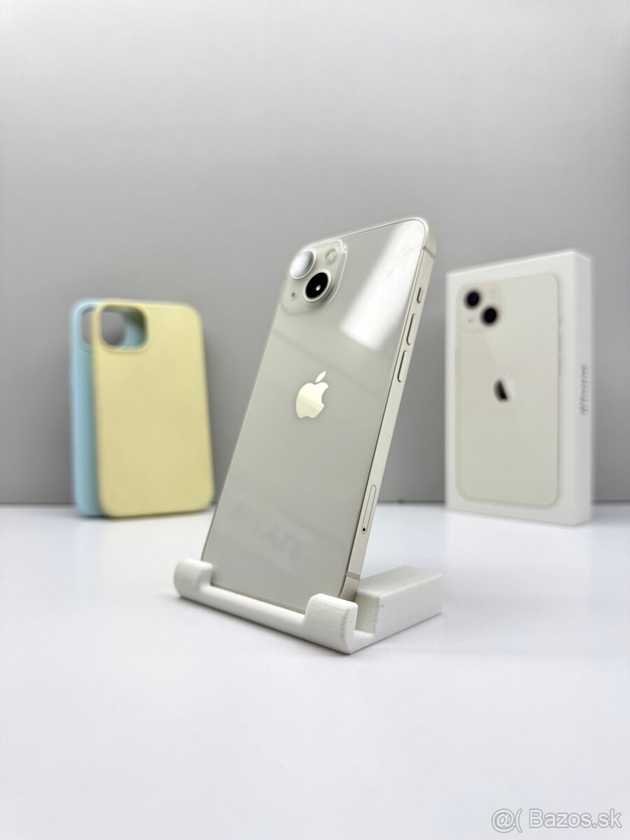 iPhone 13 128GB WHITE TOP STAV ORIGINÁL+PRÍSLUŠENSTVO - 3