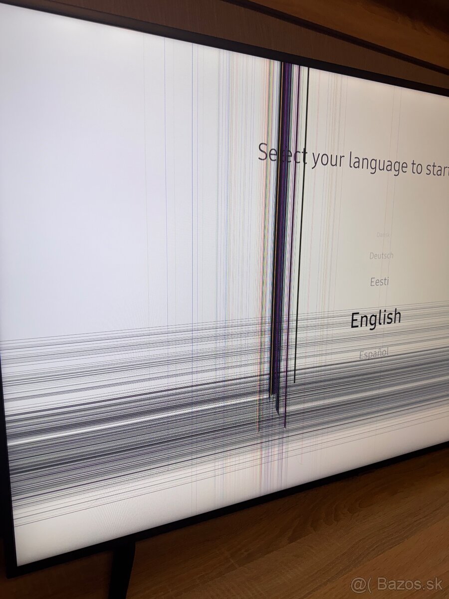 Pokazený Samsung televízor - 3