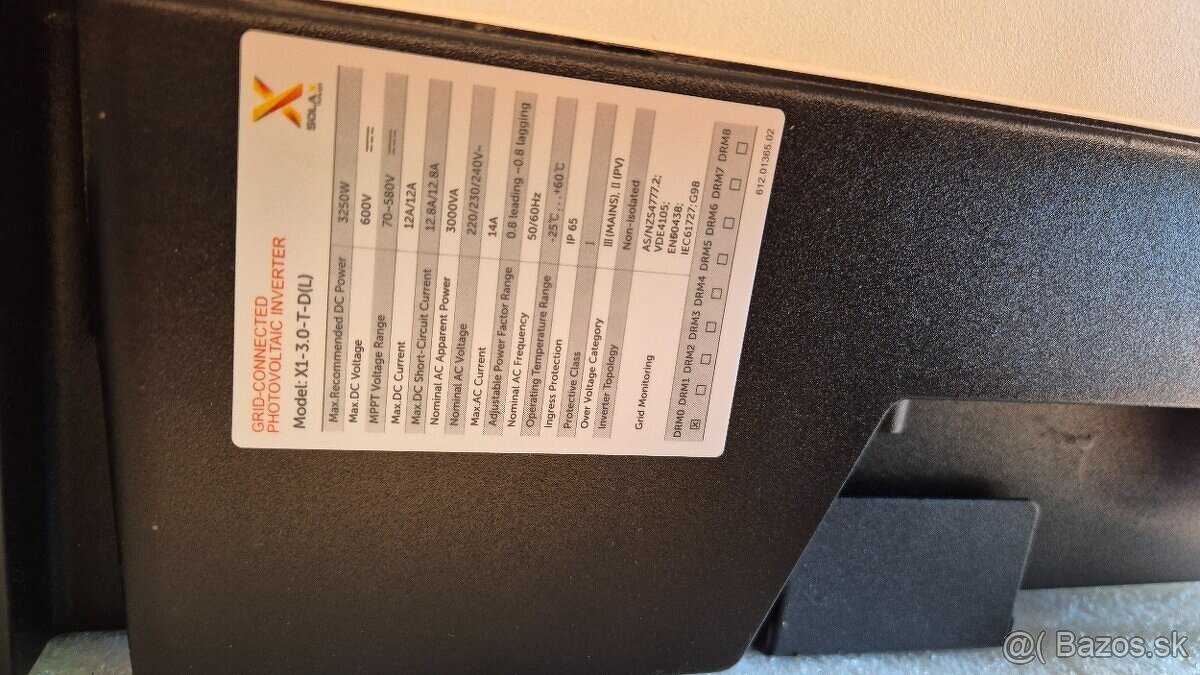 Solax x1 3.0 T-D - 3