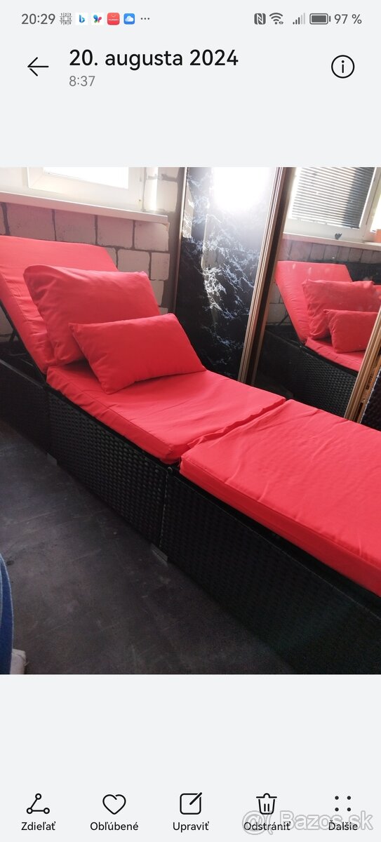 Sedacia ratanová zostava - 3