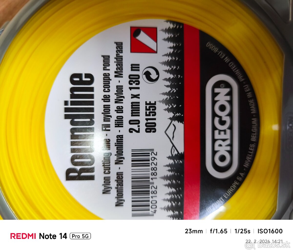 Struna OREGON 2,0 mám 130m - 3