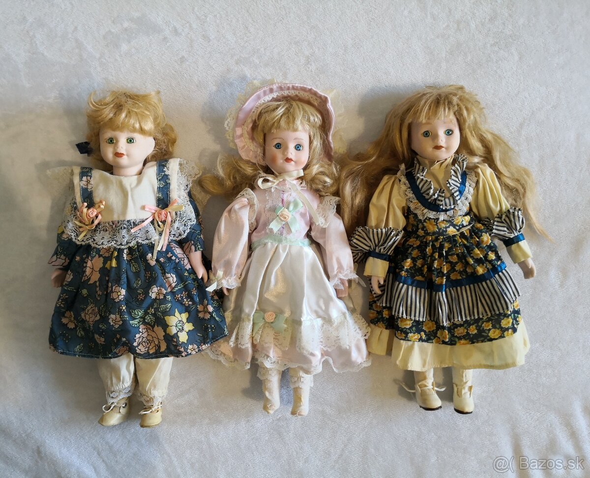 Starožitné porcelánové bábiky - 3