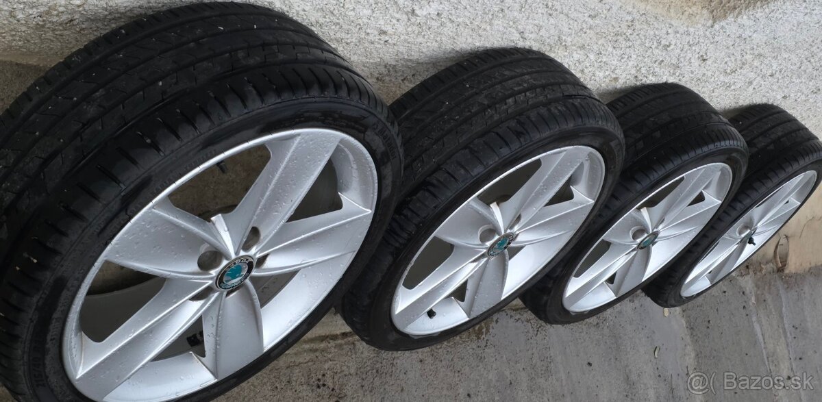 Letná sada kolies 5x100 R17 VW BOAVISTA - 3