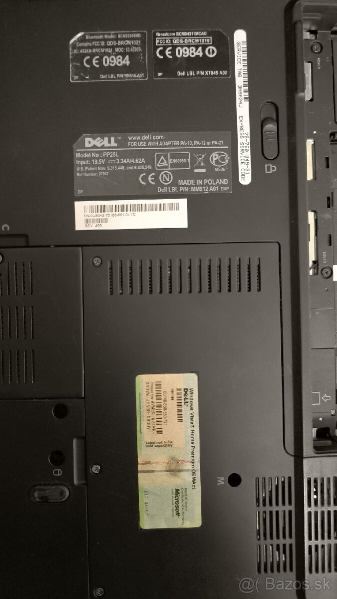 Dell XPS M1330 model PP25L - 3