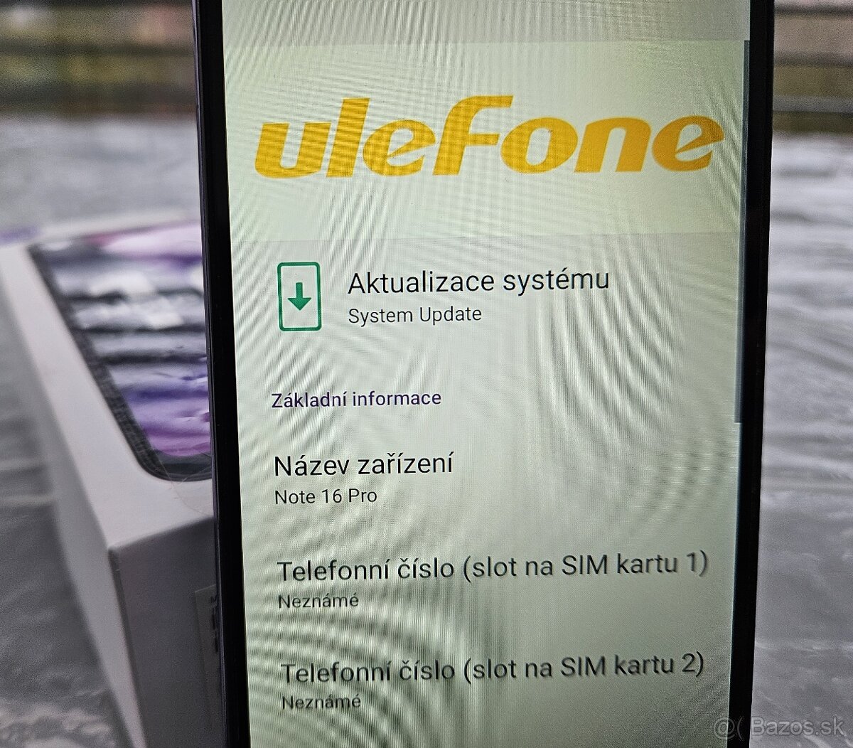 Mobilní telefon Ulefone Note 16 Pro / 16GB RAM / 256GB - 3