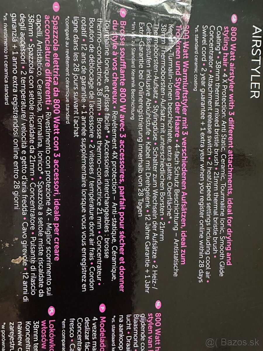 Kulmofen Rowenta AS800 - 3