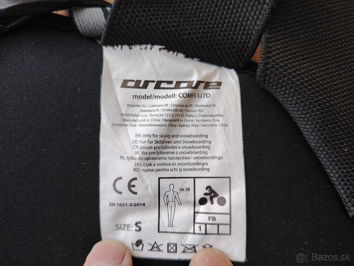 Korytnačka, chránič chrbtice - 3