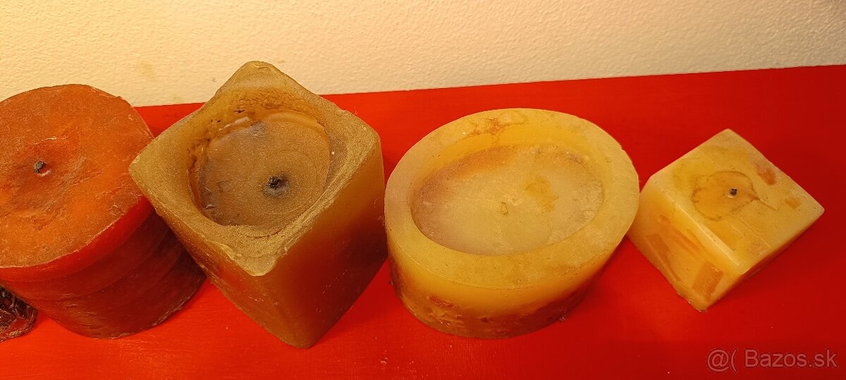 Okrasné sviečky - 6 ks - 3