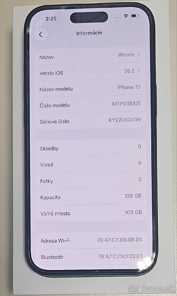 Apple Iphone 15 128GB Black - 3