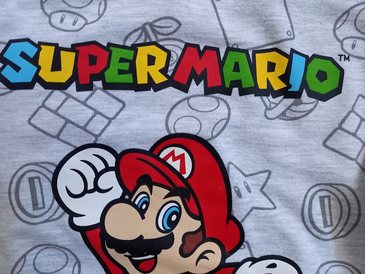 Mikina SUPERMARIO-super stav-veľkosť 122 - 3