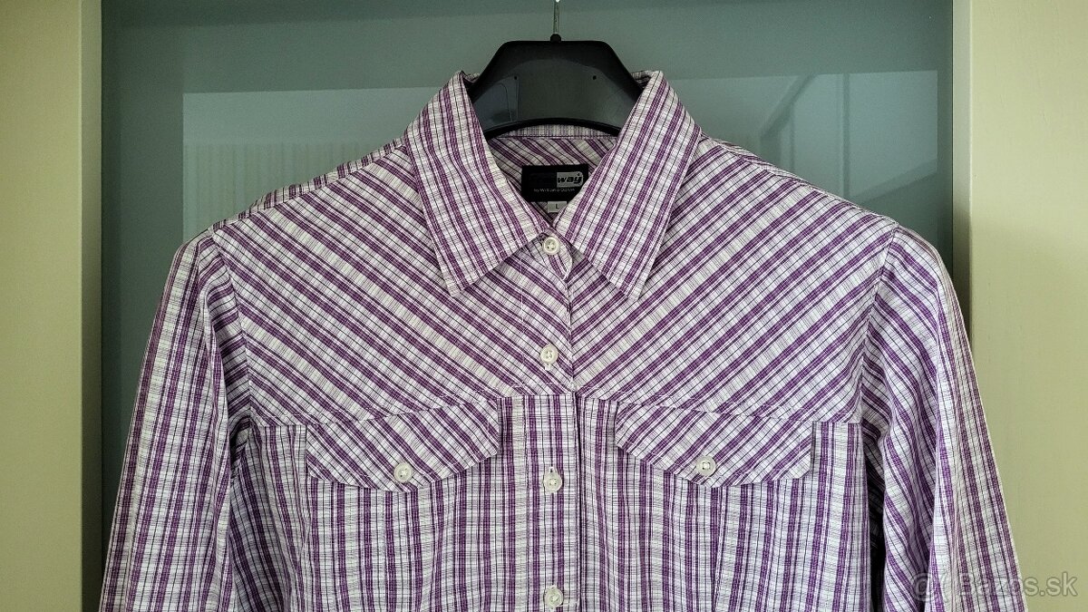 Dámska kockovaná košeľa - 3