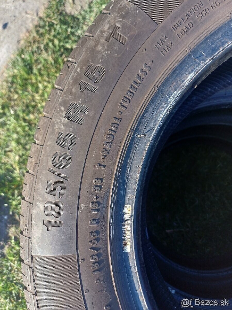 185/65 r15 letne pneumatiky ,Continental - 3