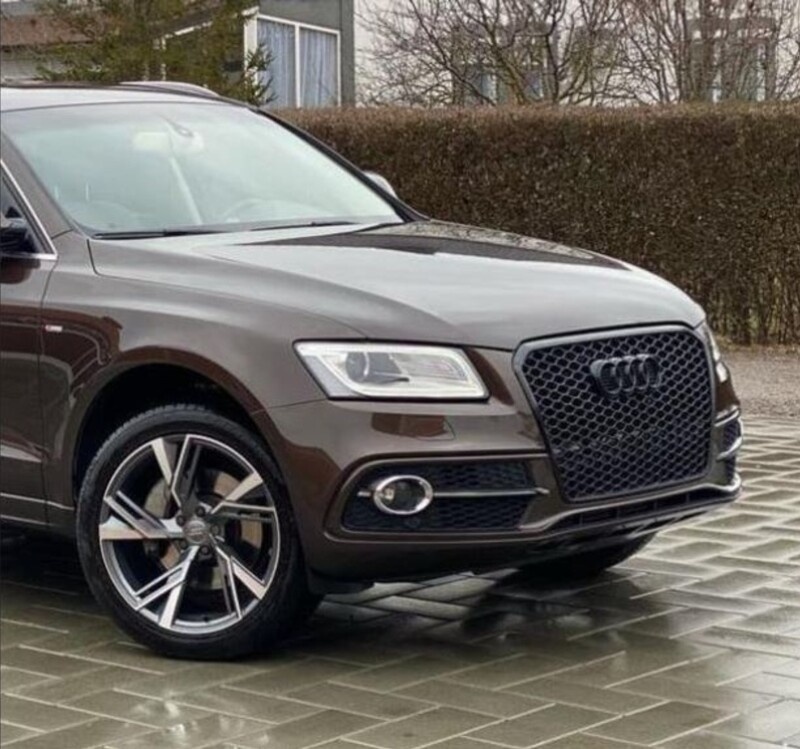 AUDI Q5 8R FACELIFT predná maska HONEYCOMB - 3