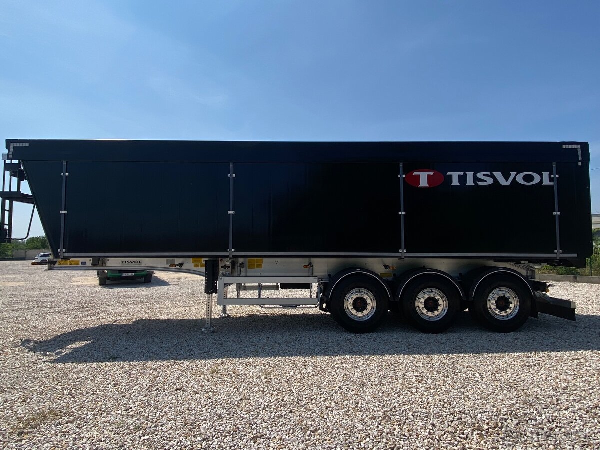 Sklápací náves - Tisvol S3N 52m3 5680kg, Možnosť prenájmu