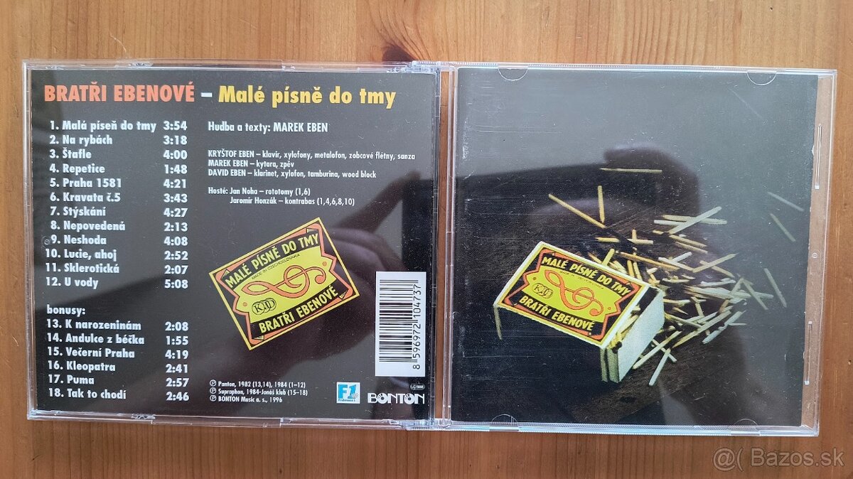 predám CD - SK/CZ (2) Piesne z pamätníka CD - 3