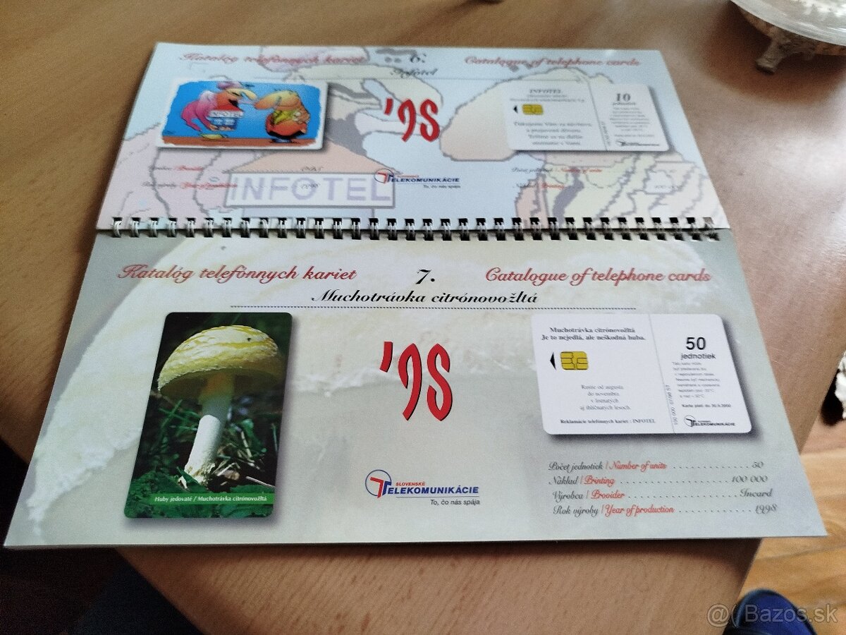 Telefónne karty a katalógy kariet - 3