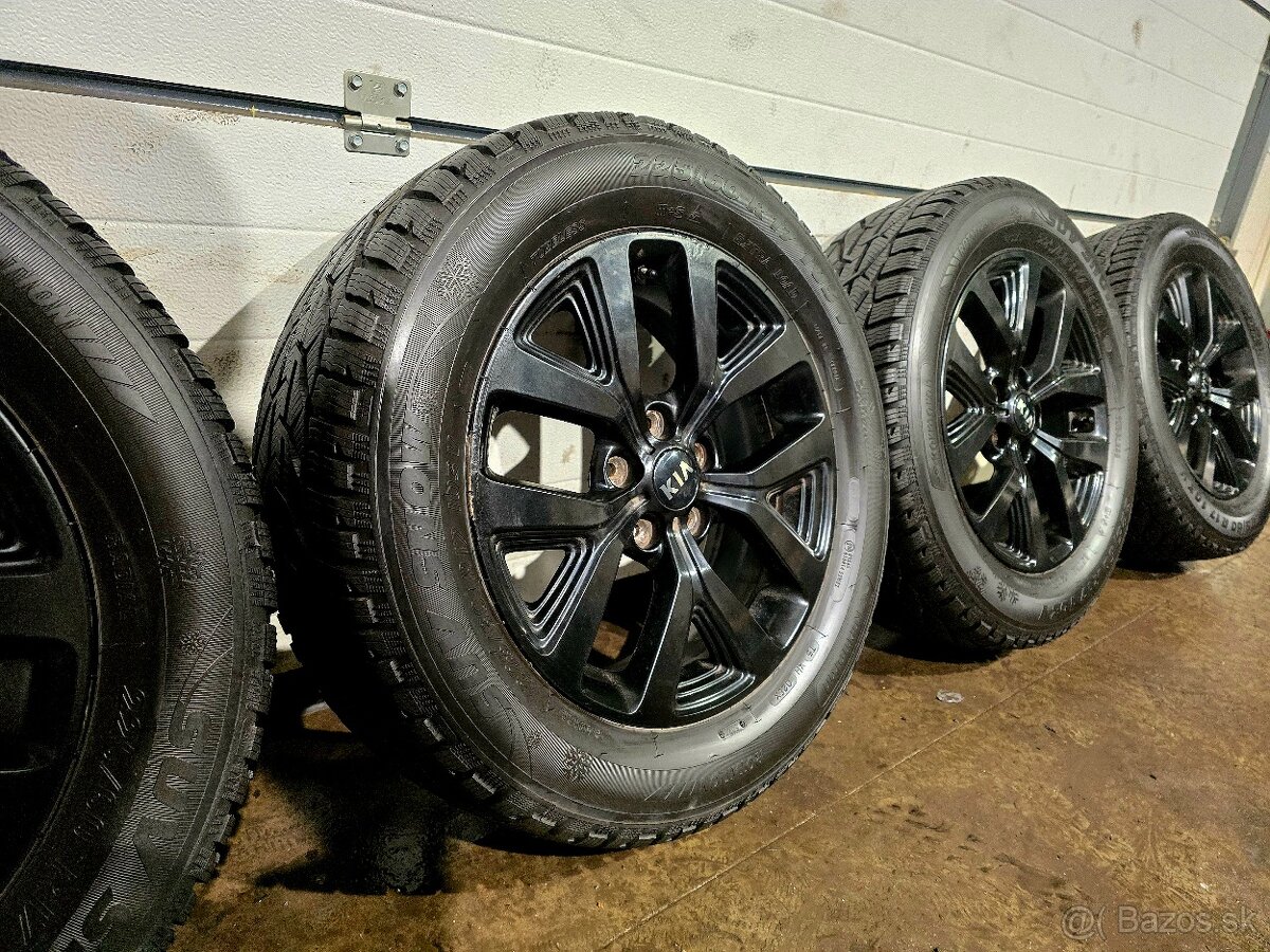 Zimná Sada KIA Sportage/Hyundai+Zánovné Pneu 225/60 R17 - 3