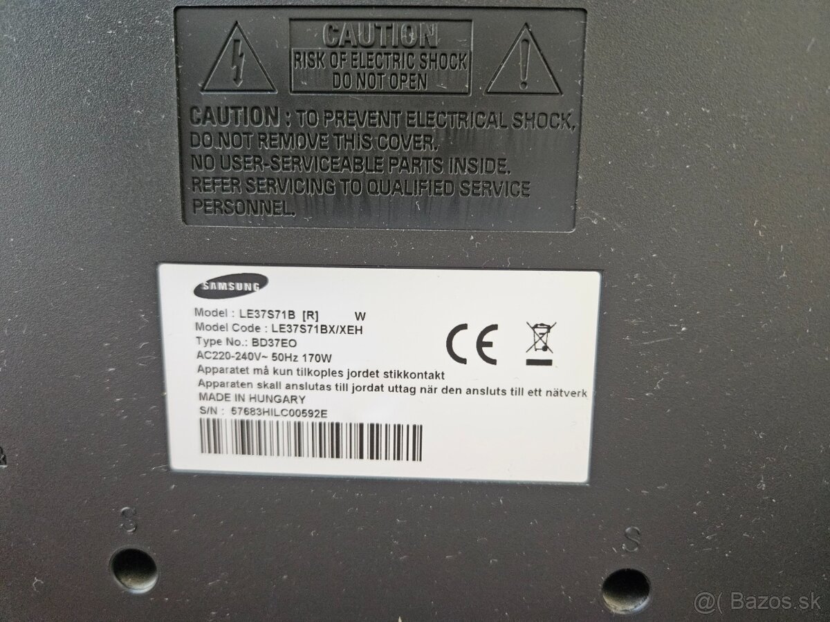 TV Samsung LE37S71B - 94 cm (37") - 3