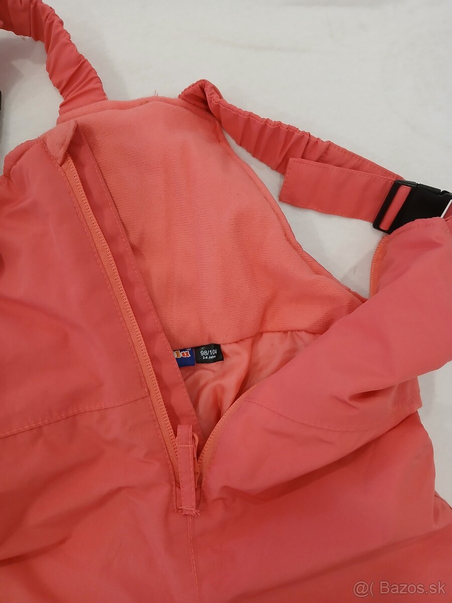 Zimná bunda a otepľovačky pre dievča 98/104 - 3