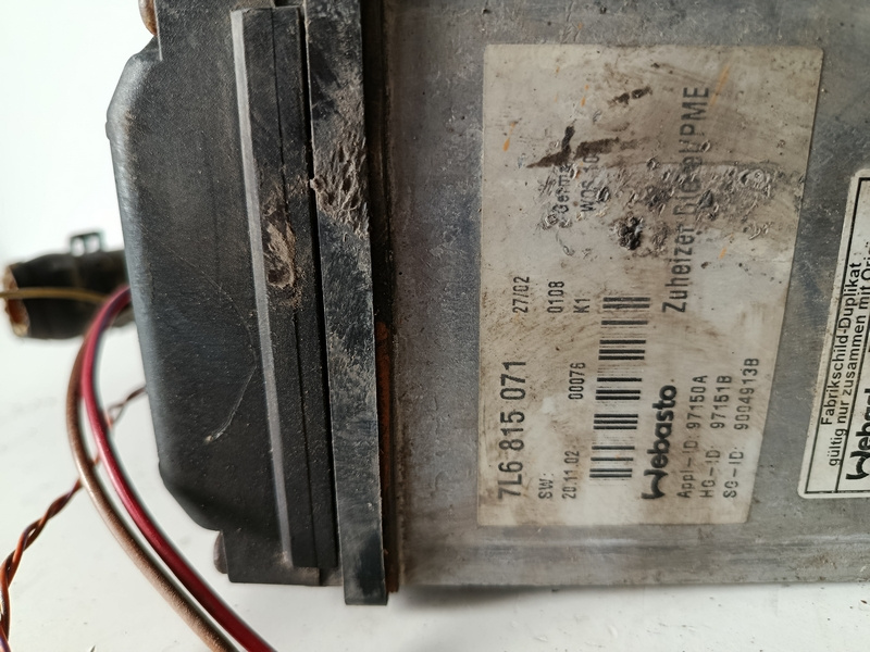 Webasto VW Touareg-7L6815071 100€ - 3