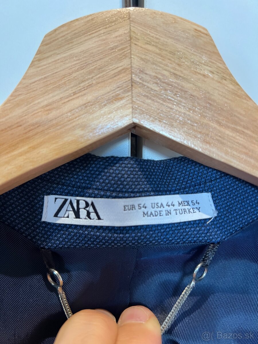 ZARA oblek modrý - 3
