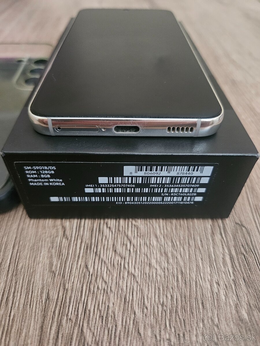 Samsung S22 128GB phantom white - 3