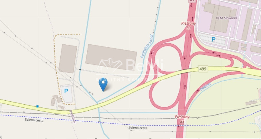 Predaj -priemyselný pozemok pre developera v meste Piešťany - 3