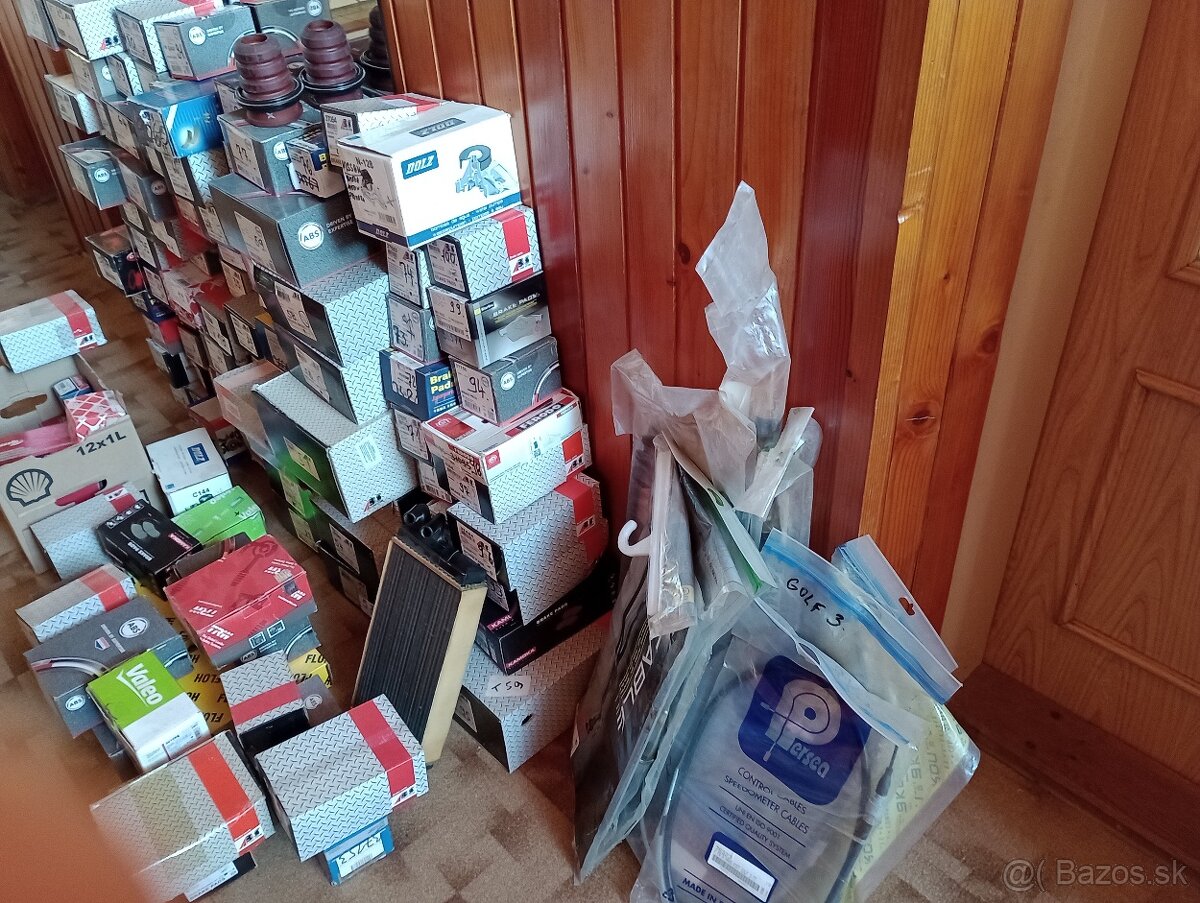 Brzdové doštičky a čeluste. - 3