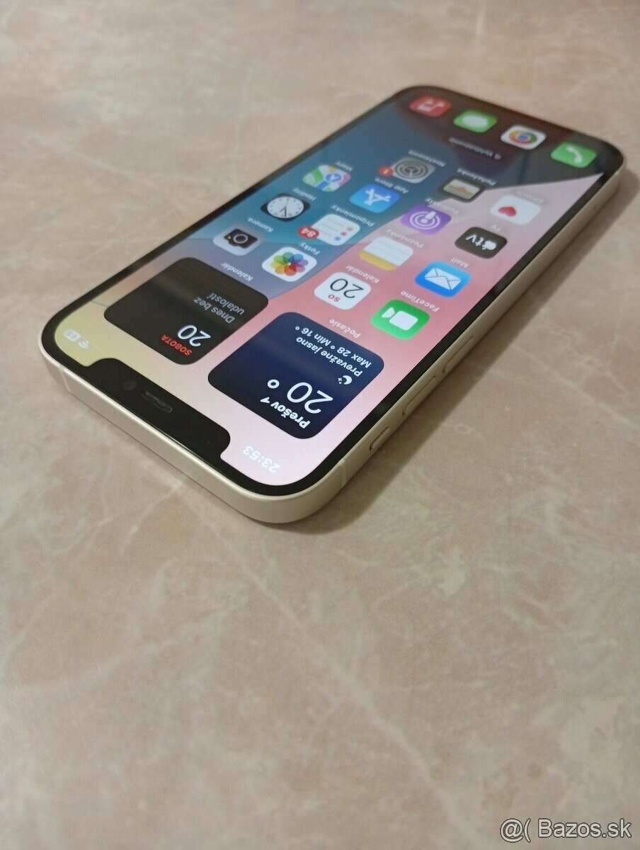 iPhone 12 / White 64GB - TOP stav - 3