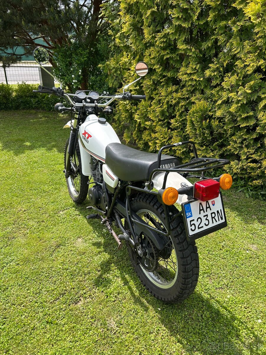 Predám Yamaha XT 250 rok výroby 1986