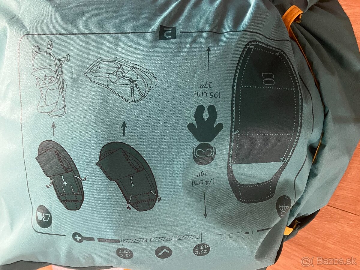 Decathlon hrejivý fusak do -25 - 3