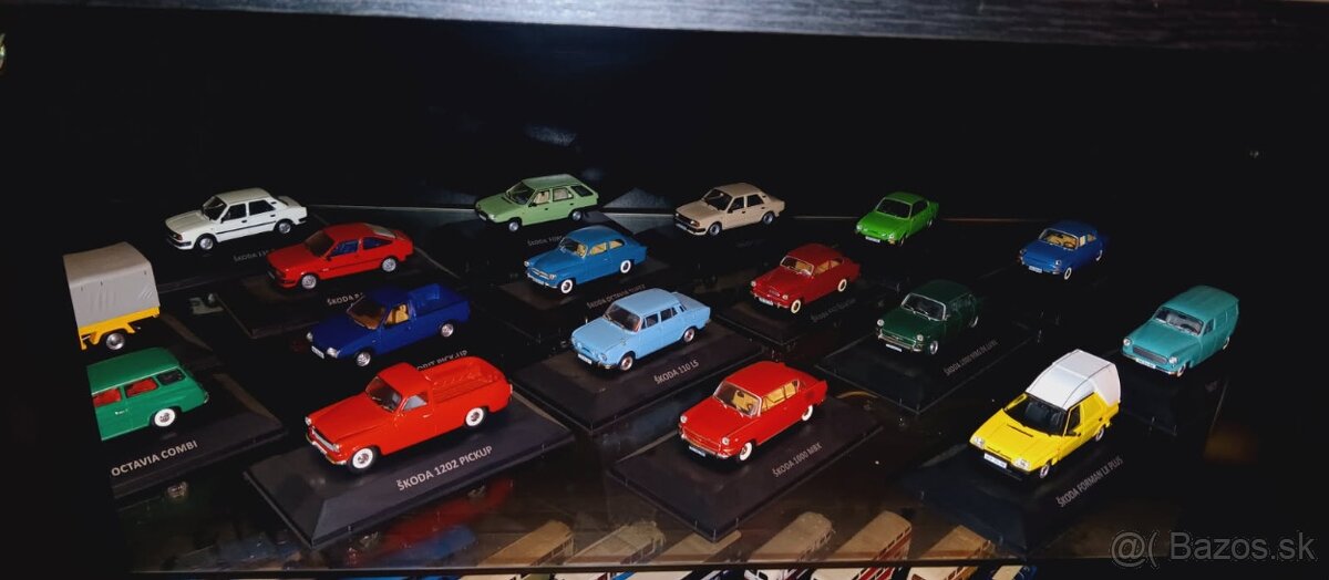 Modely autá a autobusy - 3