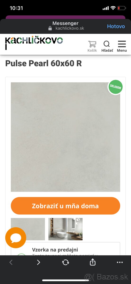 Dlažba Baldocer Pulse Pearl 60x60 - 3