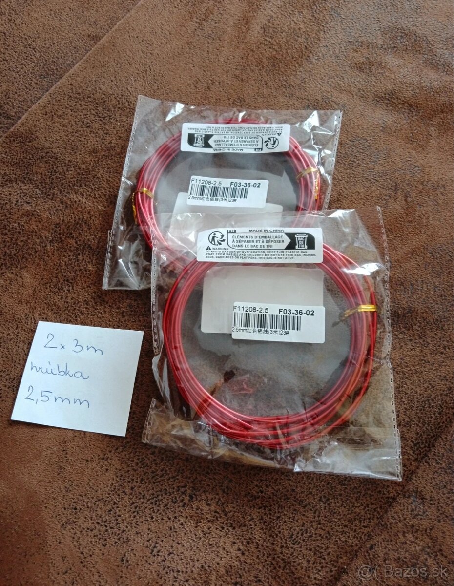 Mix farebných drôtov na dekorovanie - 3