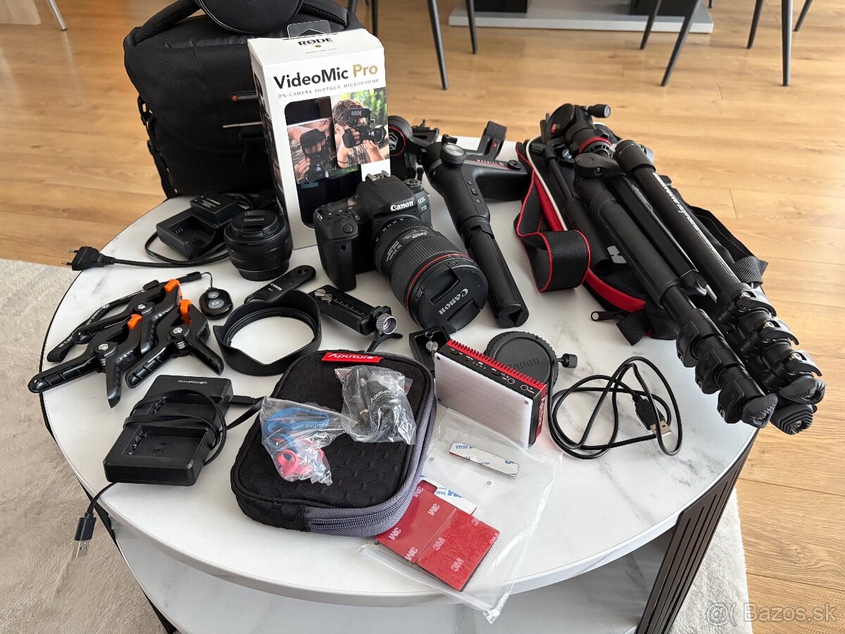 Predám Canon EOS 77D s kompletnou výbavou. - 3