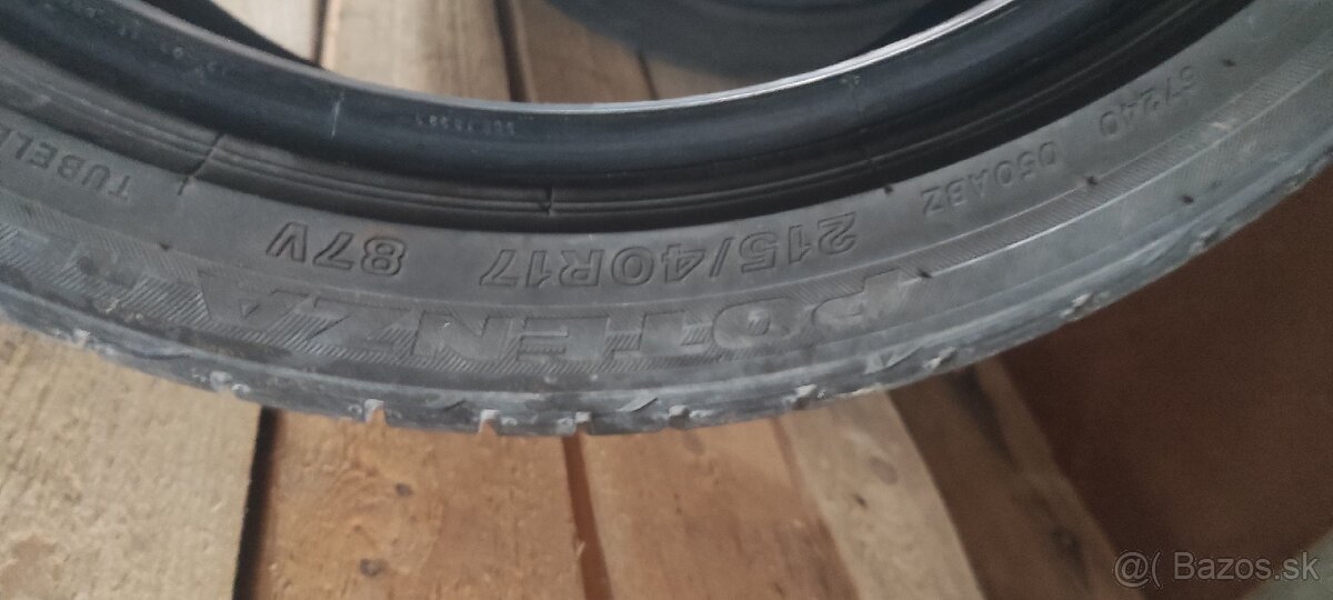 Letné Pneumatiky 215/40 R17 - 3
