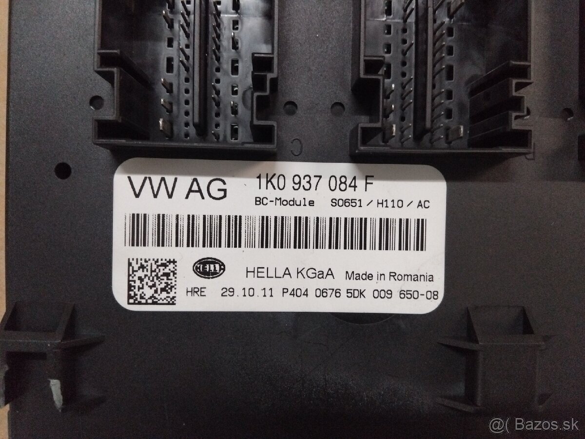 RJ komfortu - BCM modul Škoda, VW - 3