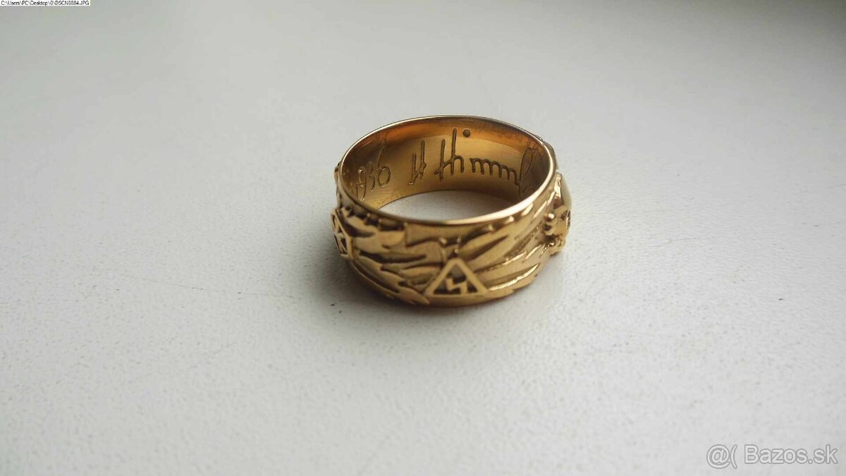 Darovací prsten SS, H.H.1936 - 3
