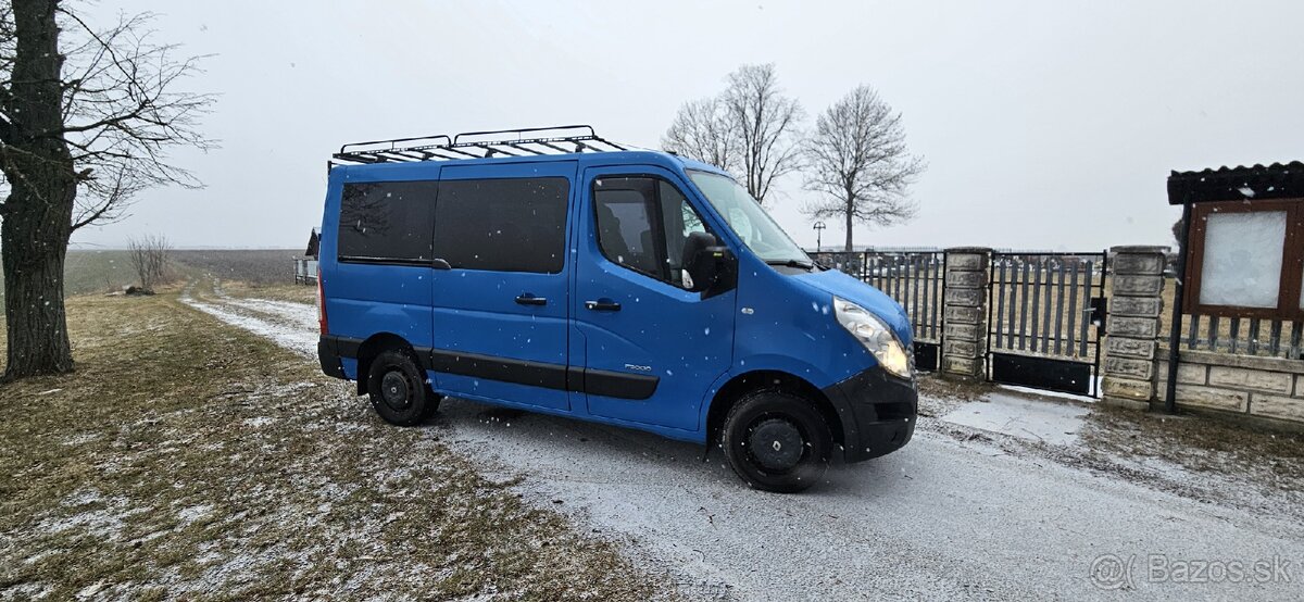 Renault master 2.3 92kw bus 9 miestny 6q. - 3